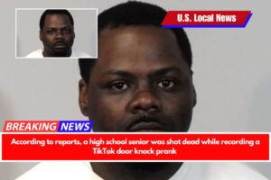 According to reports, a high school senior was shot dead while recording a TikTok door knock prank