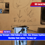 After Escaping Through a Wall Behind a Toilet, New Orleans Fugitives Left a Note Mocking Their Jailers To Easy LoL