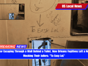 After Escaping Through a Wall Behind a Toilet, New Orleans Fugitives Left a Note Mocking Their Jailers To Easy LoL