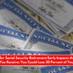 Applying for Social Security Retirement Early Impacts the Monthly Amount You Receive You Could Lose 30 Percent of Your Benefit