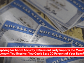 Applying for Social Security Retirement Early Impacts the Monthly Amount You Receive You Could Lose 30 Percent of Your Benefit