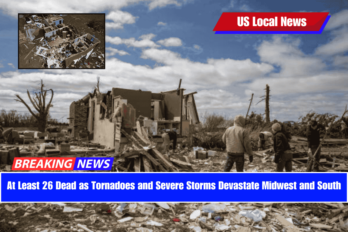 At Least 26 Dead as Tornadoes and Severe Storms Devastate Midwest and South