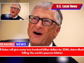 Bill Gates will give away two hundred billion dollars by 2045, claims Musk is 'killing' the world's poorest children