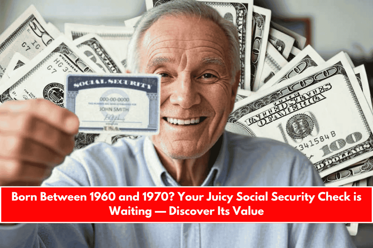 Born Between 1960 and 1970 Your Juicy Social Security Check is Waiting — Discover Its Value