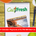 CalFresh Calendar Payments of $1,756 Will Start on June 1st