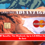 CalFresh EBT Benefits This Weekend, Up to 4.8 Million Deposits Will Be Sent