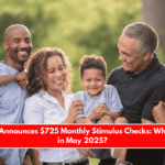 California Announces $725 Monthly Stimulus Checks Who Qualifies in May 2025