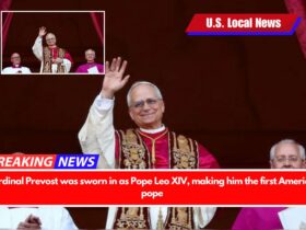 Cardinal Prevost was sworn in as Pope Leo XIV, making him the first American pope