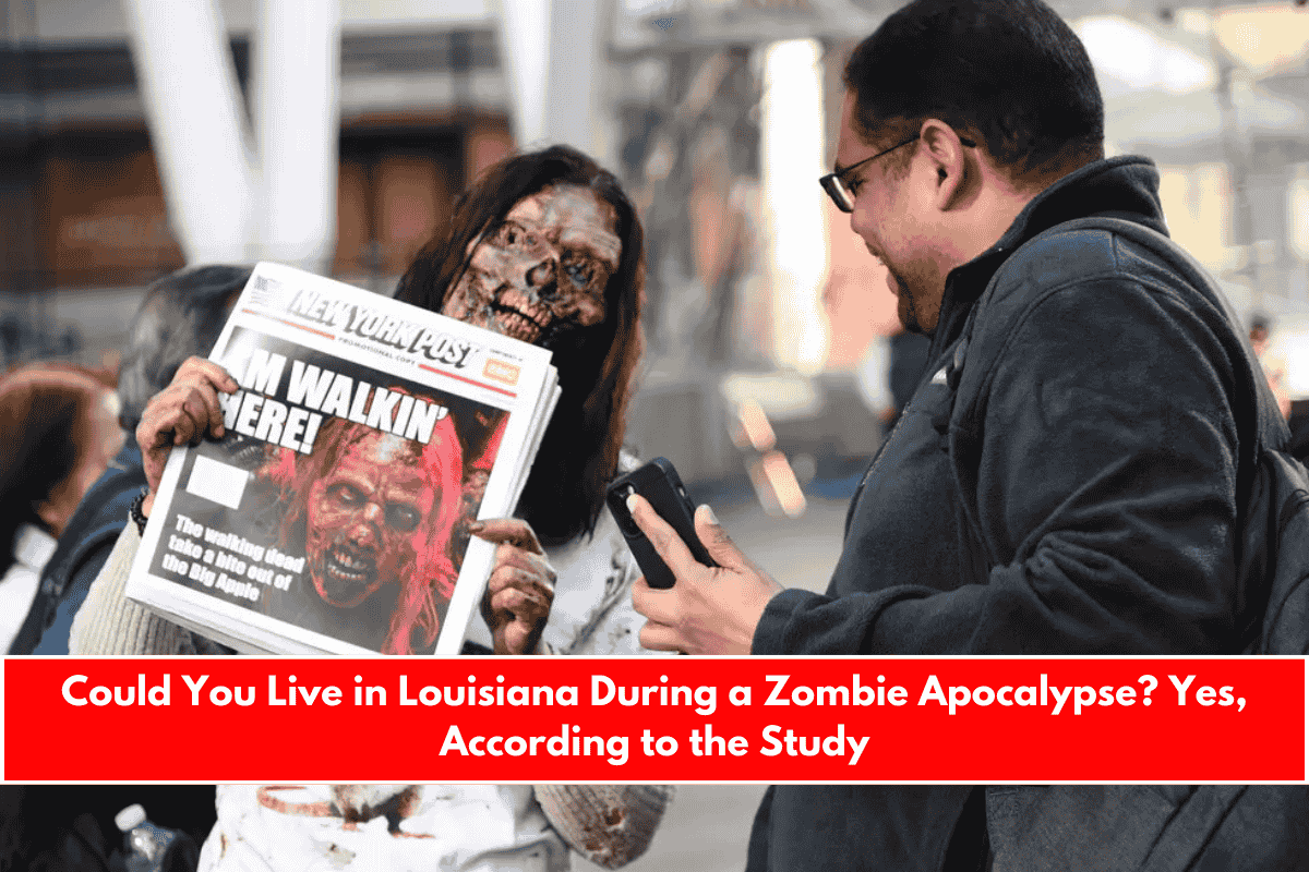 Could You Live in Louisiana During a Zombie Apocalypse Yes, According to the Study