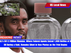 Diddy's $61.5 Million Mansion, Where Federal Agents Seized 1,000 Bottles of Baby Oil During a Raid, Remains Silent in New Photos as the Trial Begins