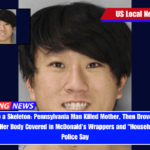 Dressing Up a Skeleton Pennsylvania Man Killed Mother, Then Drove to Sister's House With Her Body Covered in McDonald's Wrappers and Household Goods,' Police Say