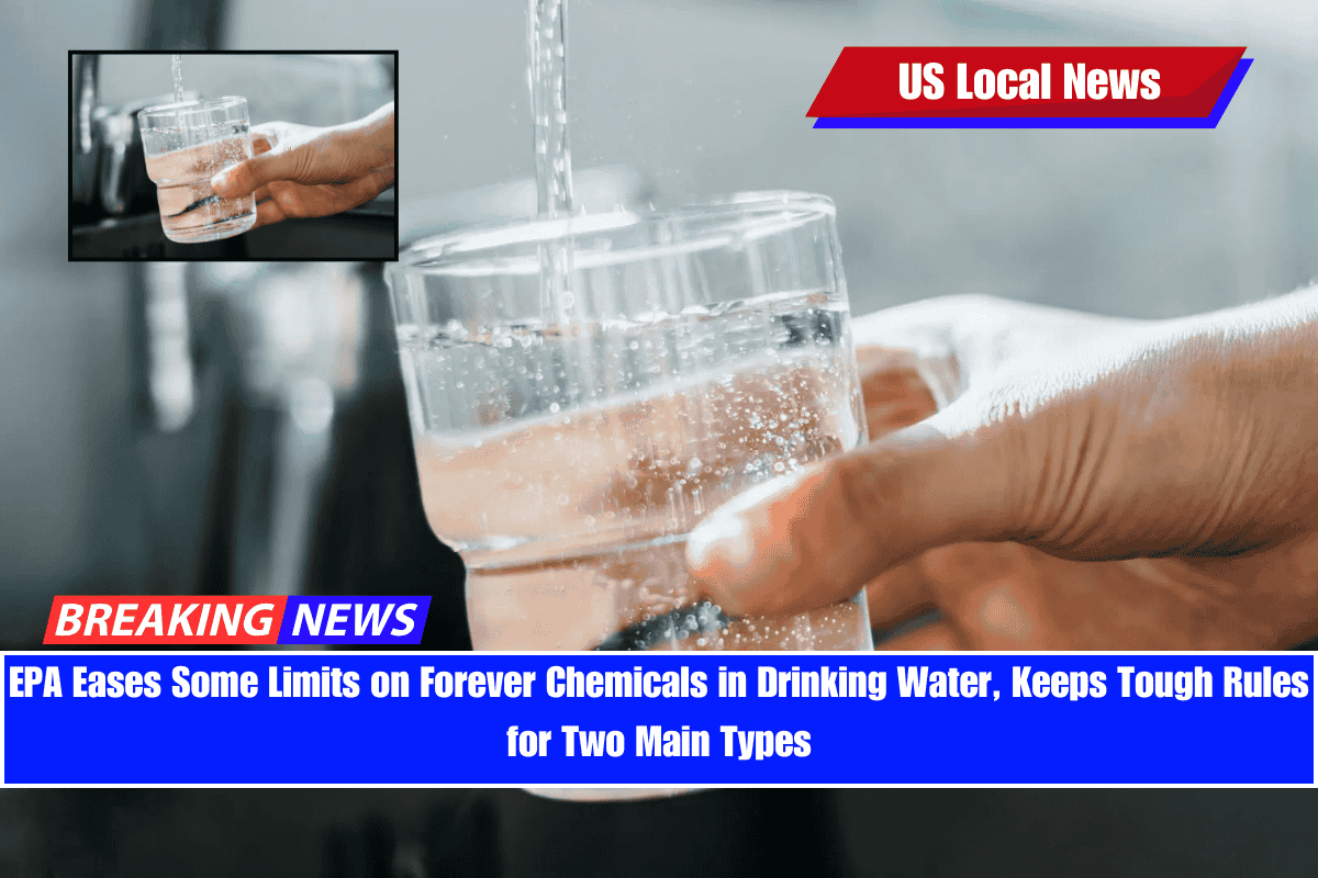 EPA Eases Some Limits on Forever Chemicals in Drinking Water, Keeps Tough Rules for Two Main Types