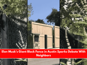 Elon Musk’s Giant Black Fence in Austin Sparks Debate With Neighbors