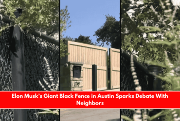 Elon Musk’s Giant Black Fence in Austin Sparks Debate With Neighbors