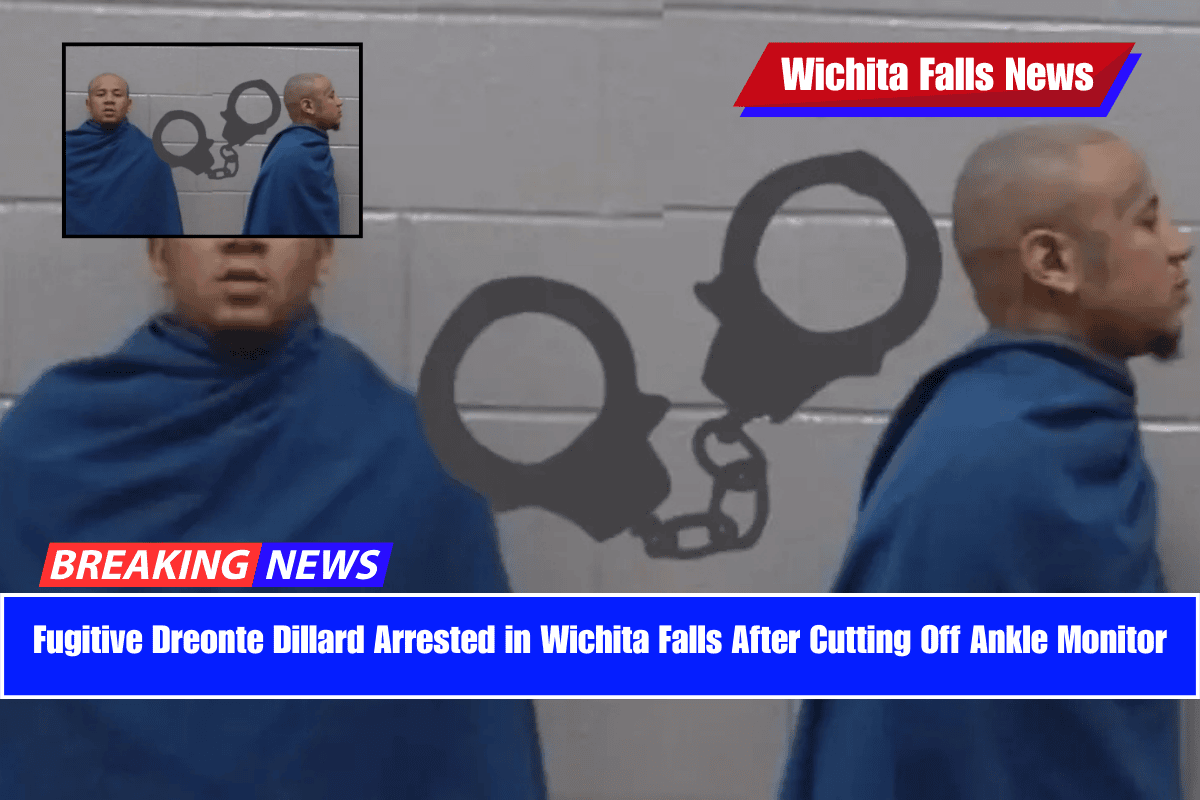 Fugitive Dreonte Dillard Arrested in Wichita Falls After Cutting Off Ankle Monitor