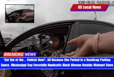 'Get Out of the... Vehicle Now!' All Because She Parked In a Handicap Parking Space, Mississippi Cop Forcefully Handcuffs Black Woman Outside Walmart Store