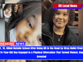 Girl, 16, Killed Outside School After Being Hit in the Head by Stray Bullet Fired by 14-Year-Old Boy Engaged in a Physical Altercation That Turned Violent; Boy Arrested