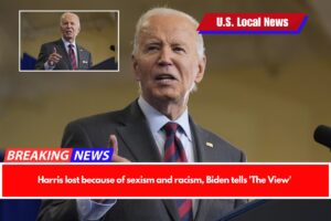 Harris lost because of sexism and racism, Biden tells 'The View'