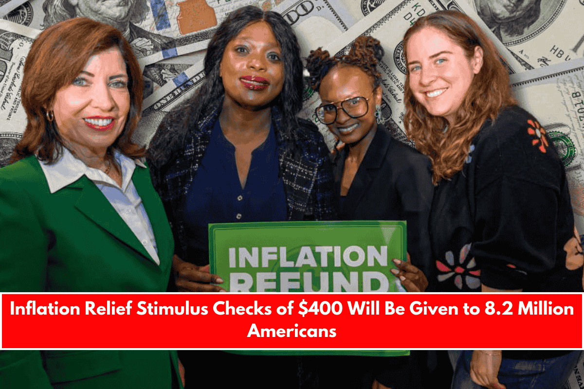 Inflation Relief Stimulus Checks of $400 Will Be Given to 8.2 Million Americans