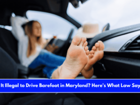Is It Illegal to Drive Barefoot in Maryland Here's What Law Says!