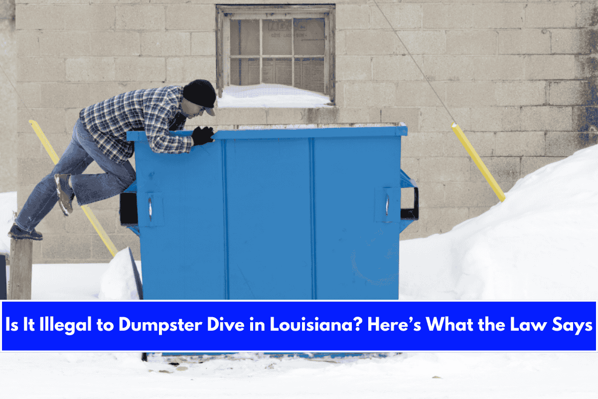 Is It Illegal to Dumpster Dive in Louisiana Here’s What the Law Says