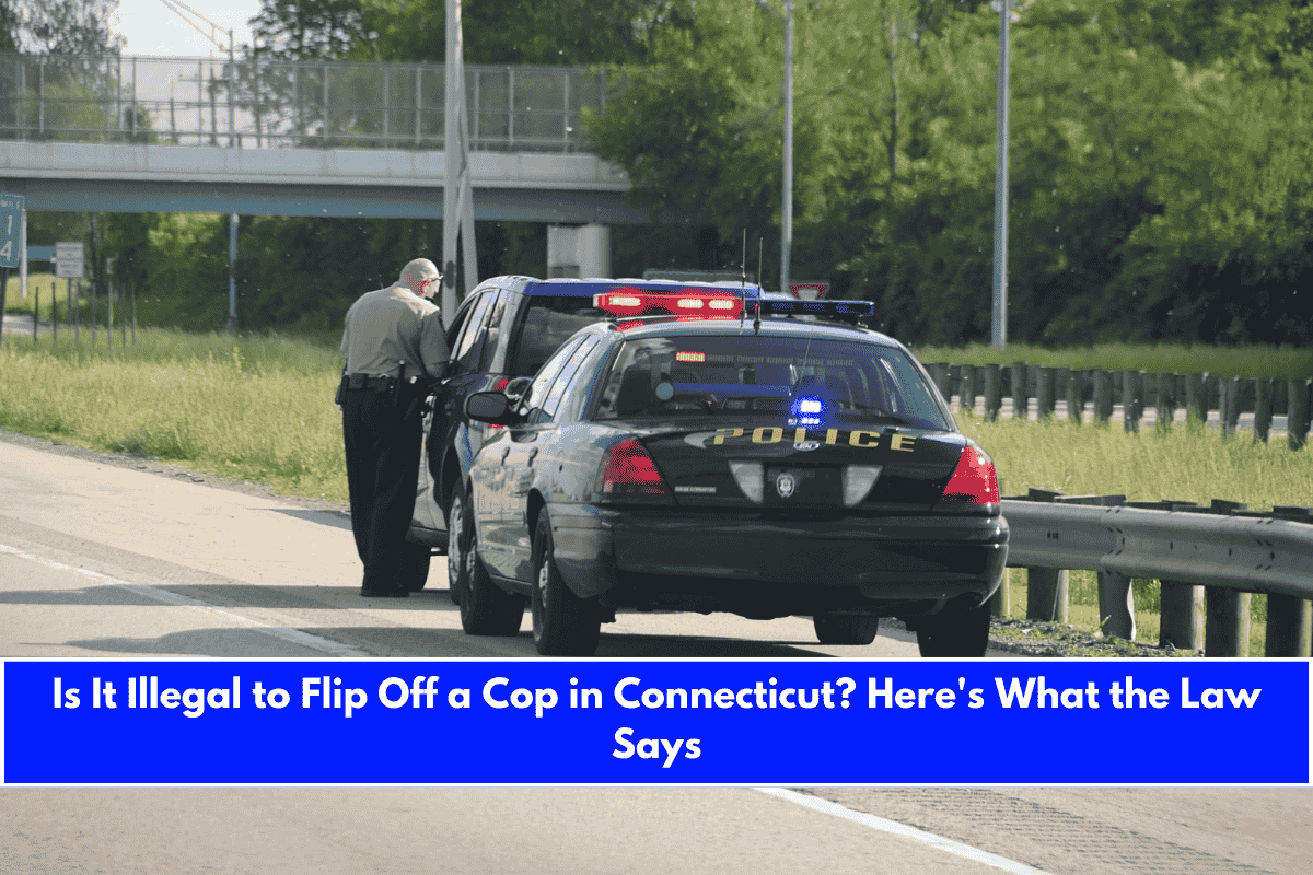 Is It Illegal to Flip Off a Cop in Connecticut Here's What the Law Says