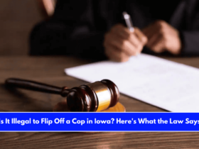 Is It Illegal to Flip Off a Cop in Iowa Here's What the Law Says