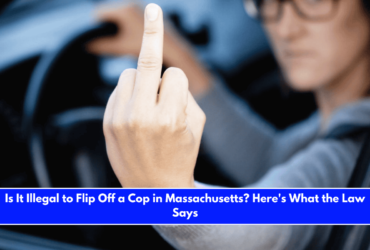 Is It Illegal to Flip Off a Cop in Massachusetts Here's What the Law Says