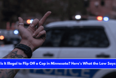 Is It Illegal to Flip Off a Cop in Minnesota Here's What the Law Says