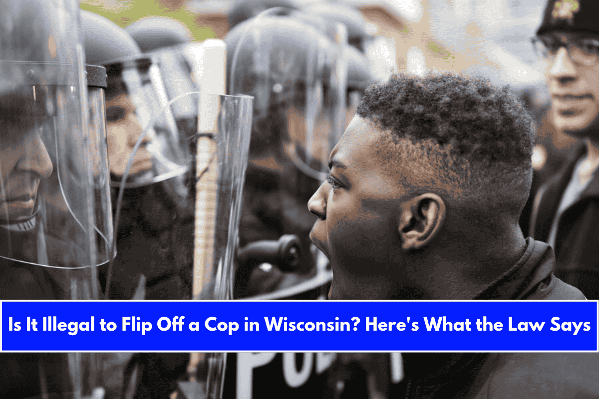 Is It Illegal to Flip Off a Cop in Wisconsin Here's What the Law Says