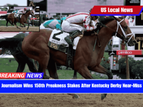 Journalism Wins 150th Preakness Stakes After Kentucky Derby Near-Miss