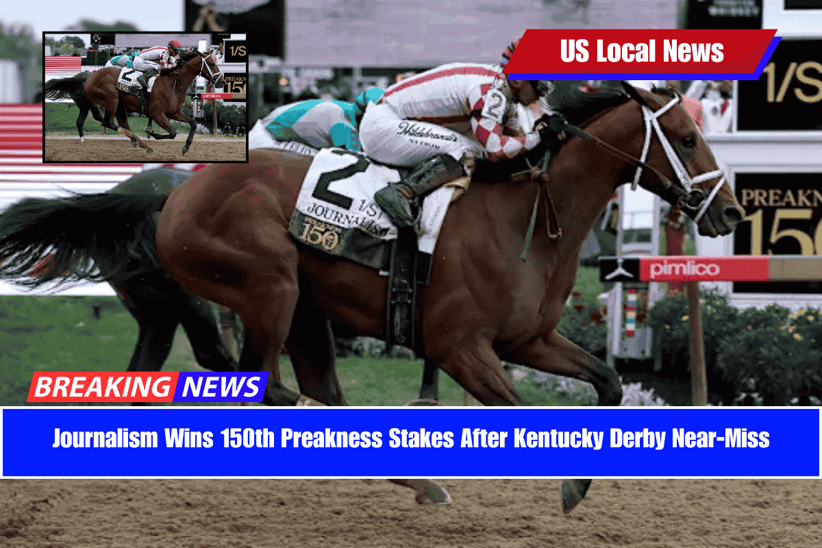 Journalism Wins 150th Preakness Stakes After Kentucky Derby Near-Miss