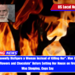 Just Permanently Disfigure a Woman Instead of Killing Her Man Brought His Girlfriend Flowers and Chocolate Before Setting Her House on Fire While She Was Sleeping, Cops Say