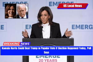 Kamala Harris Could Beat Trump in Popular Vote if Election Happened Today, Poll Says
