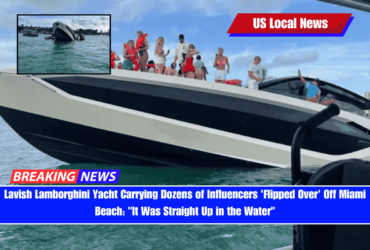 Lavish Lamborghini Yacht Carrying Dozens of Influencers 'Flipped Over' Off Miami Beach It Was Straight Up in the Water