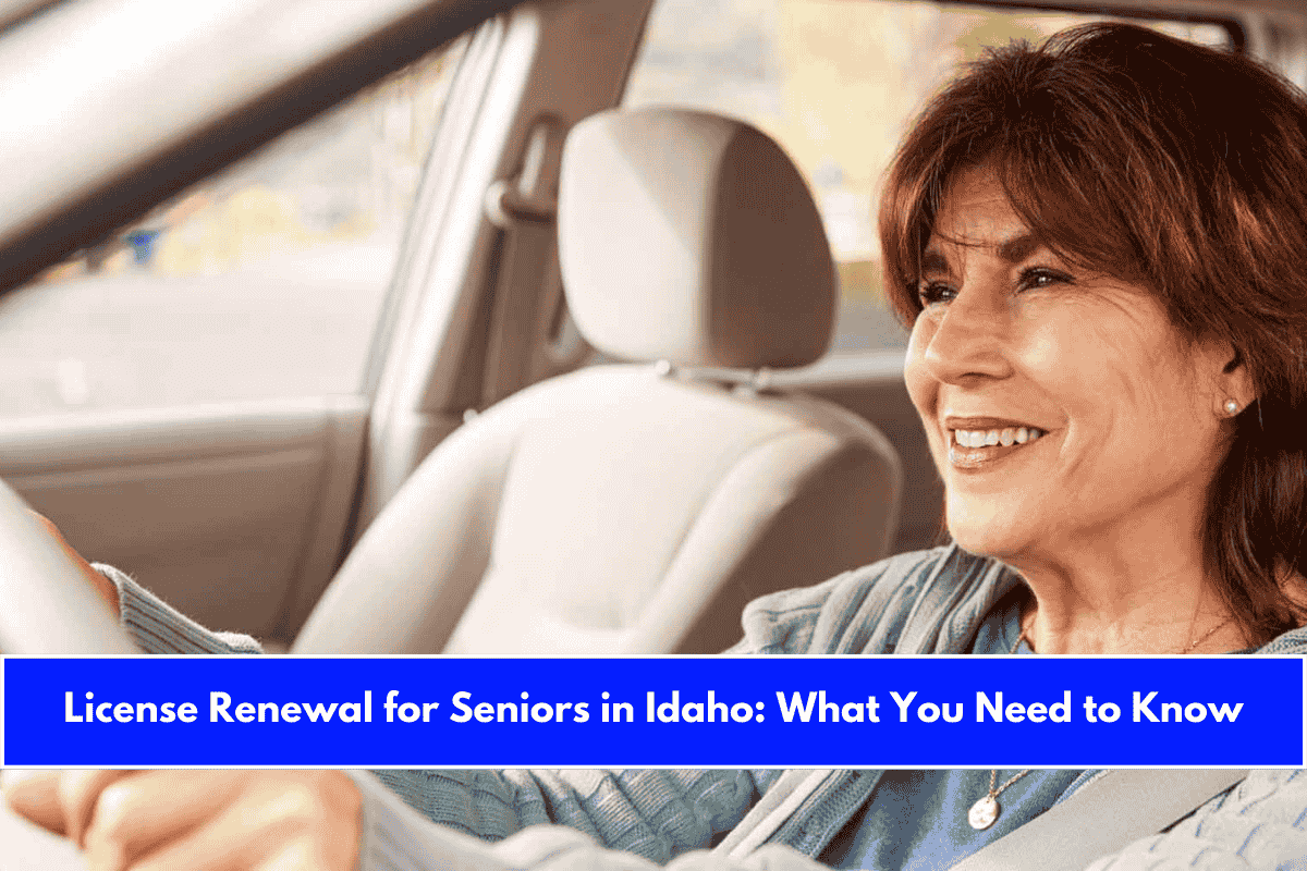 License Renewal for Seniors in Idaho What You Need to Know