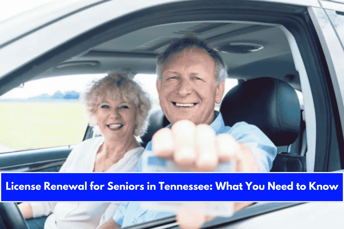License Renewal for Seniors in Tennessee What You Need to Know