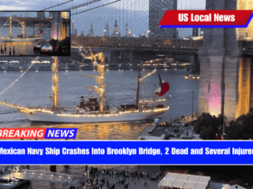 Mexican Navy Ship Crashes Into Brooklyn Bridge, 2 Dead and Several Injured