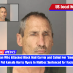 Michigan Man Who Attacked Black Mail Carrier and Called Her ‘Smelly’ N-Word After She Put Kamala Harris Flyers In Mailbox Sentenced for Racist Assault