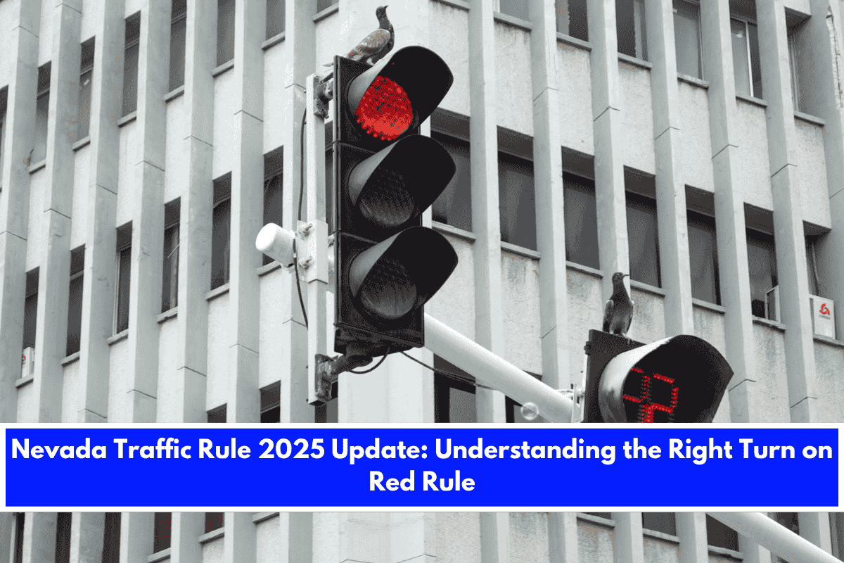 Nevada Traffic Rule 2025 Update Understanding the Right Turn on Red Rule