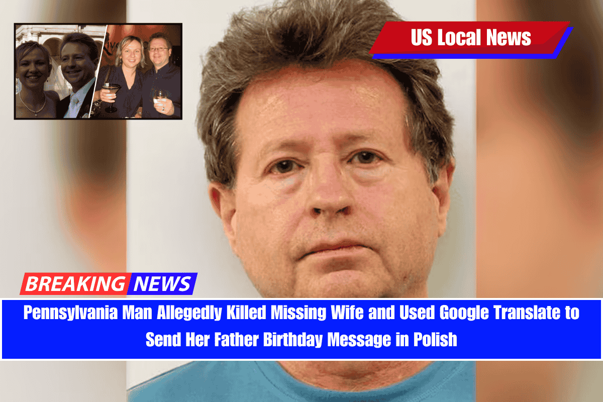 Pennsylvania Man Allegedly Killed Missing Wife and Used Google Translate to Send Her Father Birthday Message in Polish