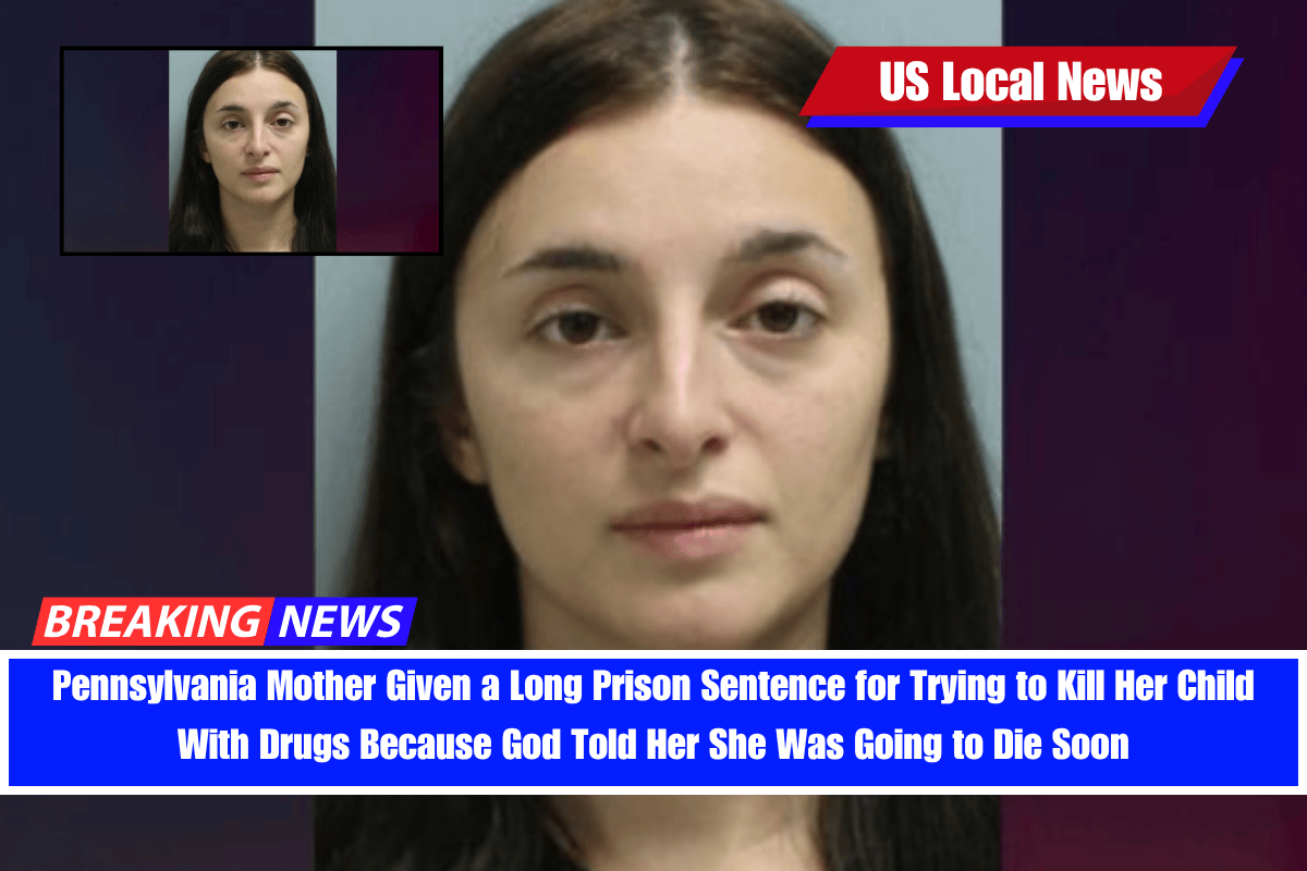 Pennsylvania Mother Given a Long Prison Sentence for Trying to Kill Her Child With Drugs Because God Told Her She Was Going to Die Soon