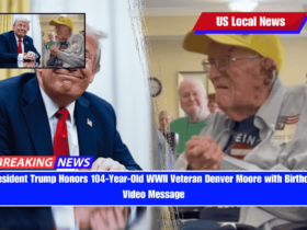President Trump Honors 104-Year-Old WWII Veteran Denver Moore with Birthday Video Message