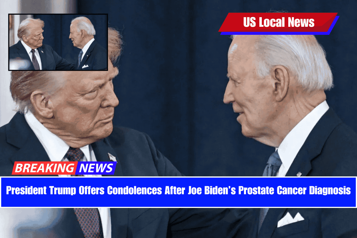 President Trump Offers Condolences After Joe Biden’s Prostate Cancer Diagnosis