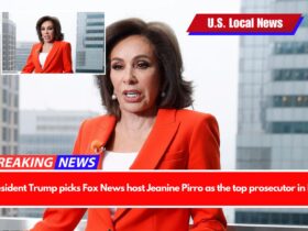President Trump picks Fox News host Jeanine Pirro as the top prosecutor in DC