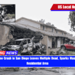 Private Plane Crash in San Diego Leaves Multiple Dead, Sparks Massive Fire in Residential Area