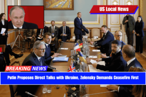 Putin Proposes Direct Talks with Ukraine, Zelensky Demands Ceasefire First