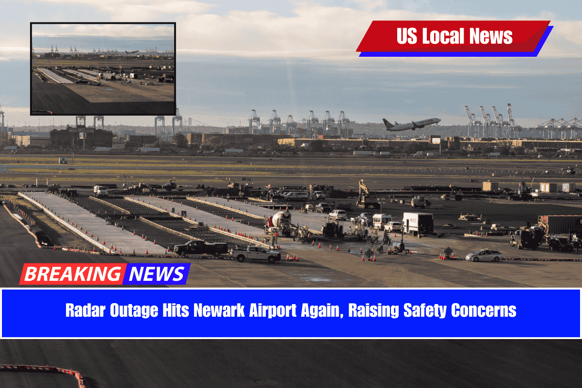 Radar Outage Hits Newark Airport Again, Raising Safety Concerns