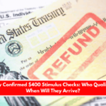 Recently Confirmed $400 Stimulus Checks Who Qualifies and When Will They Arrive