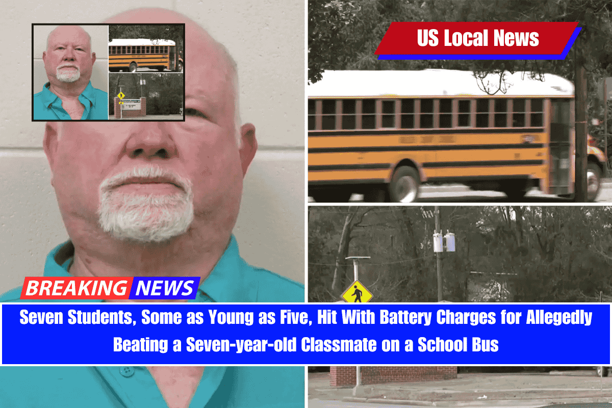 Seven Students, Some as Young as Five, Hit With Battery Charges for Allegedly Beating a Seven-year-old Classmate on a School Bus
